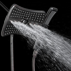 base de douche matériel de douche douche de lumière led étanche