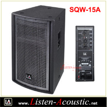 Loud Portable 15 inch Amplifier Speakers SQW-15A