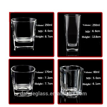 wholesale Clear Glass Tumbler & water cup & & Whiskey cup & Tableware