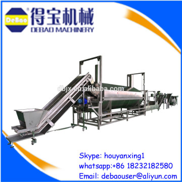 bean snack frying machine automatic bean snack production line