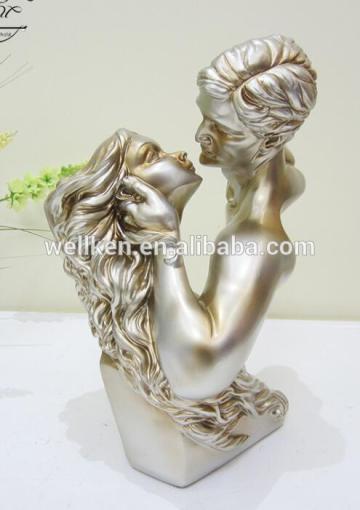 polyresin lover couples sculptures