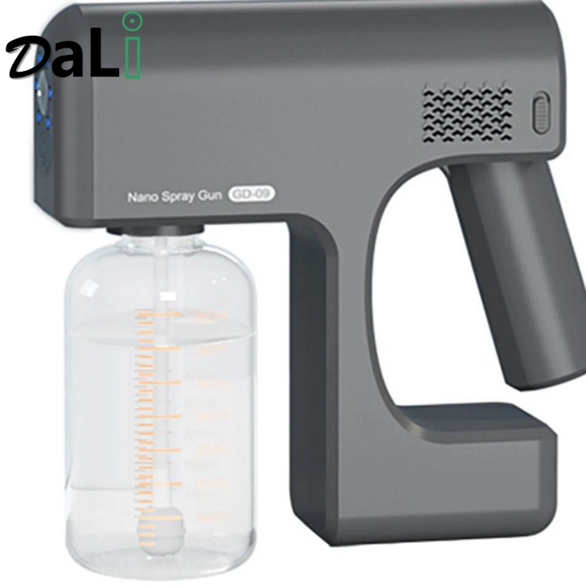 New Hot Selling Nano Mist Sprayer Sanitizer Machine Handheld Atomizer Office Garden Spray Gun Cordless Electric Fogger