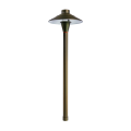 Brass Hat path light for Pathway and landscape