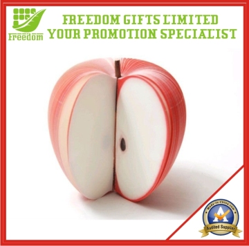 Apple Customized Shape Removable Sticky Note Pad