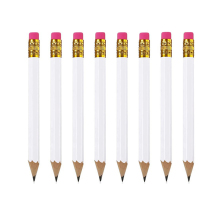Custom Factory Logo Golf Pencils - High Quality Pre-sharpened Mini Pencils 2b 4b 6b 8b 10b