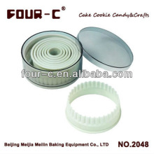 Round nylon cookie cutter set,nylon cookie tools