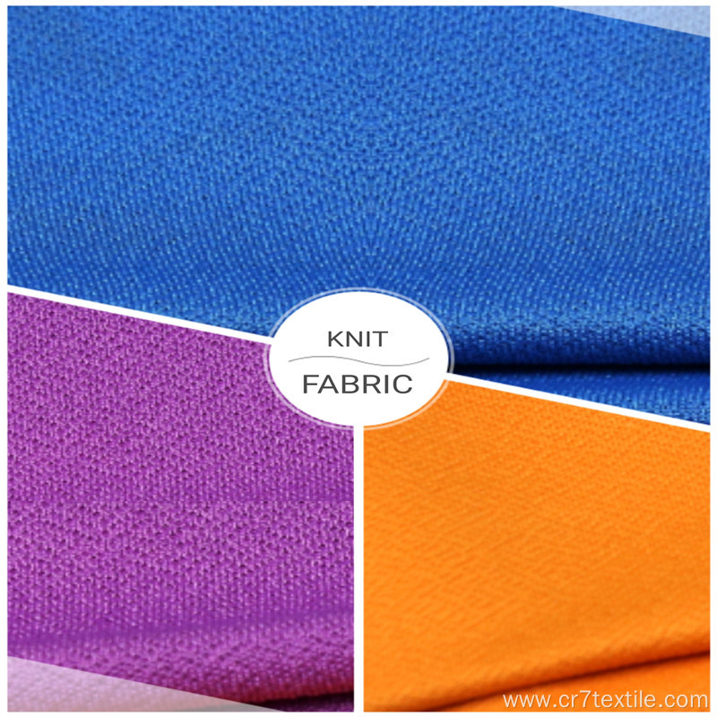 Online Sale Dyed Knitting Mosscrepe Spandex Jersey Fabric