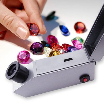 Portable LED Light Refractometer for Gemstone RI Measurement
