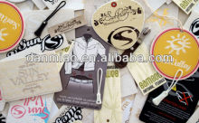 eco-friendly printed card paper swing tags