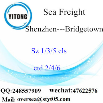 Shenzhen Port LCL Consolidation to Bridgetown