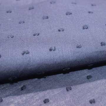 hand cut cotton voile lace swiss dots fabric