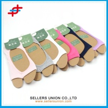 Girls Cotton Toe Open Socks Five Toes Socks