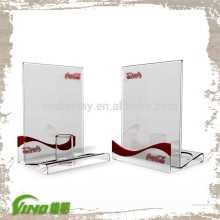 Table Display Plexiglass Lucite Favors&Menus Holders