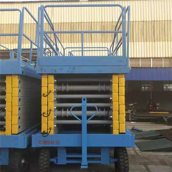 18m Scissor Lift with Extended Deck