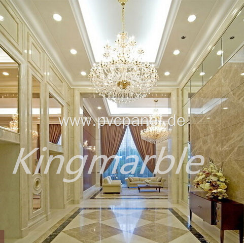 Decoration Materials Pvc Marble UV Board For Wall