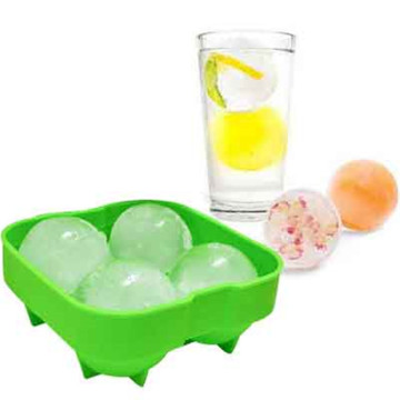 Ball Design Silicone Mini Ice Cream Maker Mold