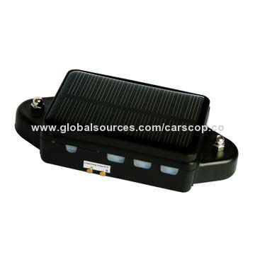 Shock sensor solar power GPS tracker with Sirf-Star or MTK