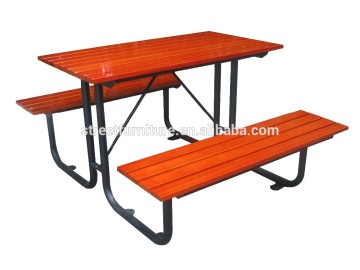 Beer garden table and bench with length 1800mm