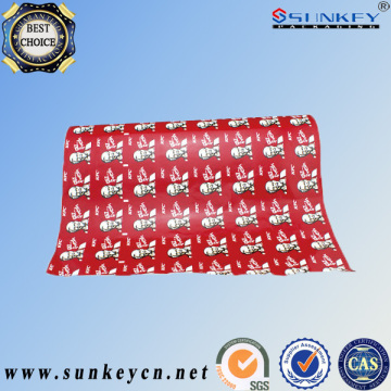 Printed roll stock film