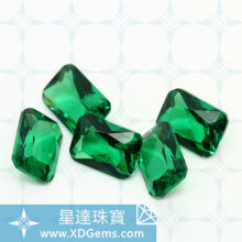 Synthetic Nano Emerald Green Spinel gemstone
