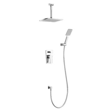 Shower set for concealed installation