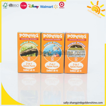 Frog Jigsaw Paper Puzzle