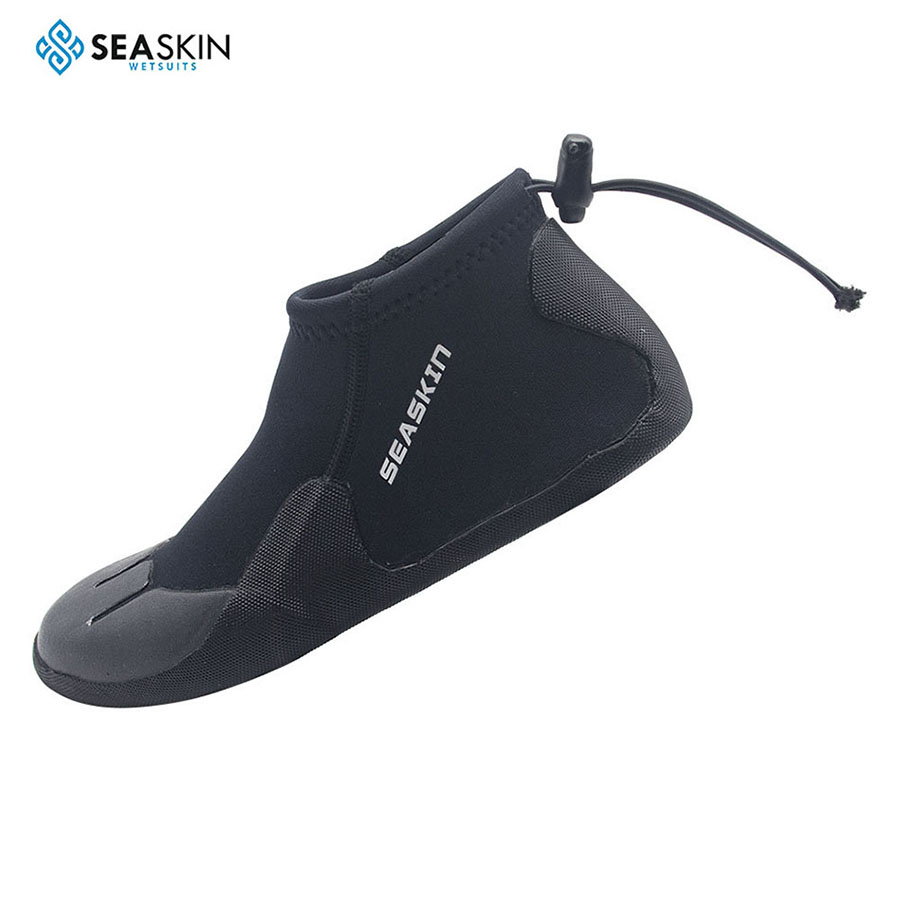 Seaskin 3mmダイビングシューズは暖かいビーチブーツを保ちます
