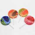 100pcs/bag Gradient Color Star striped Lollipop Candy Kids Toy Craftwork Decoration Phone Decor Party Ornaments