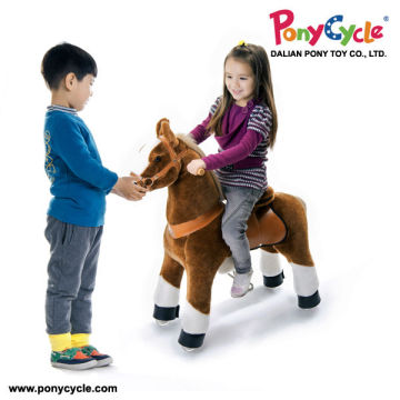 Pony cycle Black Mechanical Riding Pony Toy