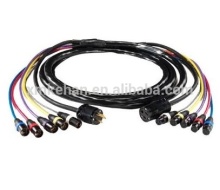 ODM OEM RoHS compliant RF feeder cable assembly