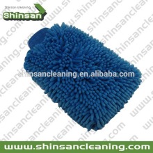 26*20cm high quality car wash microfiber mitt /microfiber cleaning mitt car wash mitt glove/chenille microfiber car washing mitt