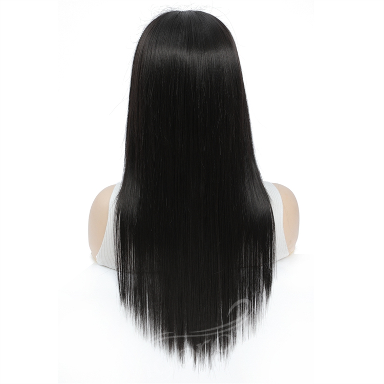 Vigorous dropshipping suppliers 22 inch high quality wave heat resistant full synthetic lace front blend wigs for black women