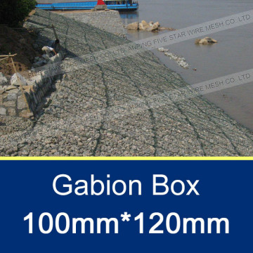 100x120mm Gabion Mattress For Slope Protection 2x1x1m