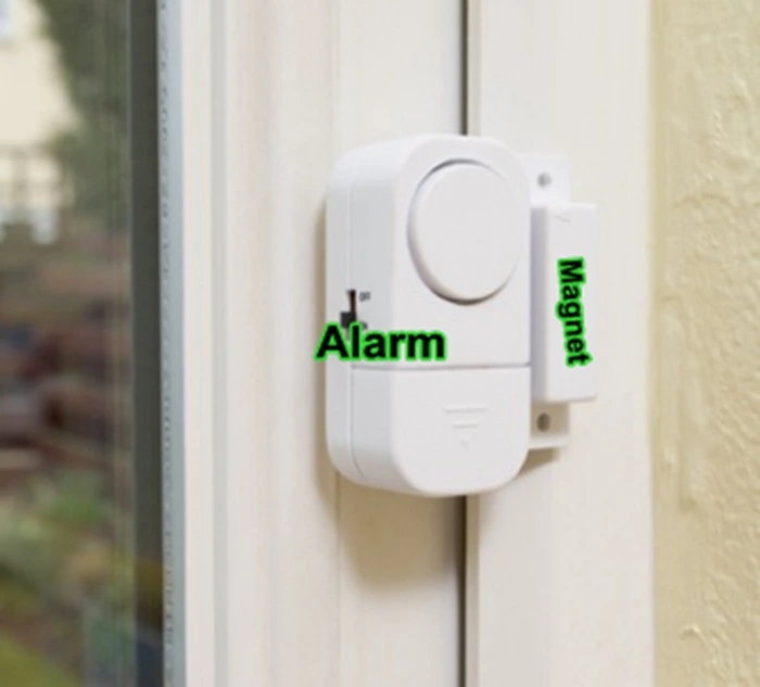 Magnet Window and Door Sensor Alarm-Rl-9805