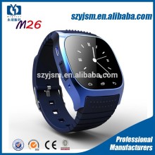 Hot sale popular m26 smart watch bluetooth wrist watch better than U8
