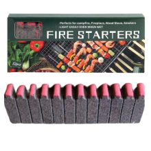Fire Starter Matches: 12pcs Outdoor Camping & BBQ Fire Lighters, 160x65x12mm