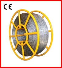 Anti twisting steel wire pilot rope/galvanized steel wire rope(HL20-12XT25i)