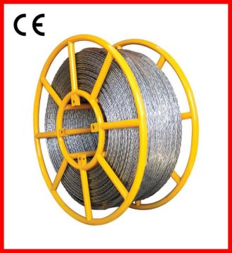 Anti twisting steel wire pilot rope/galvanized steel wire rope(HL20-12XT25i)