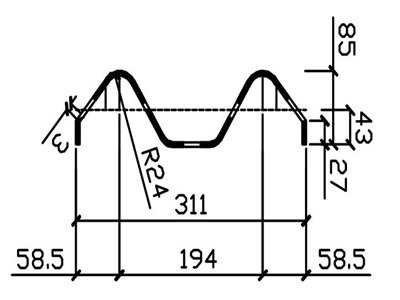 Highway Guardrail Roll Forming MachineS