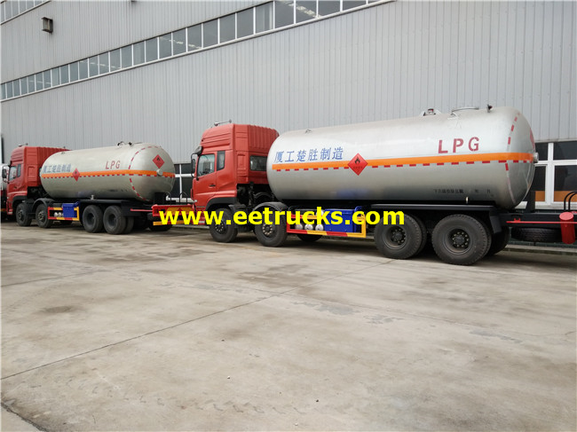 25 CBM Propane Delivery Tank Trucks