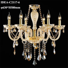 crystal drop chandelier candle pendant lighting