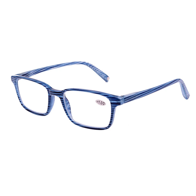 2021 Square Shape Reading Glasses Spring Hinge