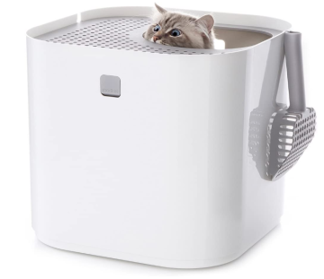 Cat Pet Litter Box Includes Reusable Liner