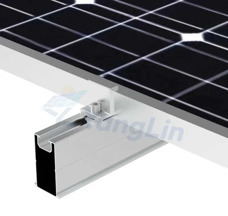 Adjustable East-West Aluminum Alloy Photovoltaic Ground System