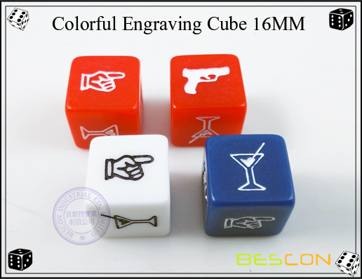 Colorful Engraving Cube