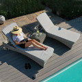 Sedie da piscina all&#39;aperto Sun Lounger Swimming