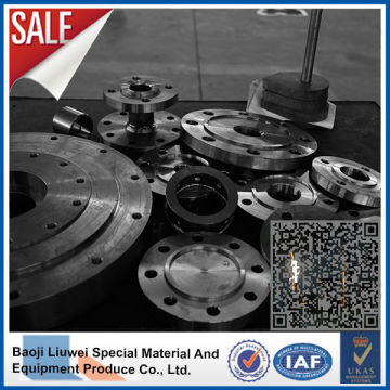 Titanium flanges manufacturer from China by Baoji Lw