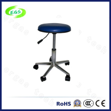 Blue Adjustable PU Leather ESD Antistatic Cleanroom Stool (EGS-3313-ZLL)