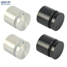 Matte black stainless steel handrail bracket hardware