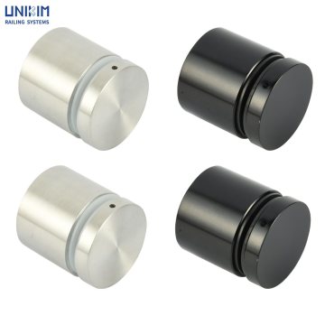 Matte black stainless steel handrail bracket hardware